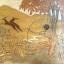 Gaston SUISSE (1896-1988) - Amazone à l'arc et antilopes, 1920.